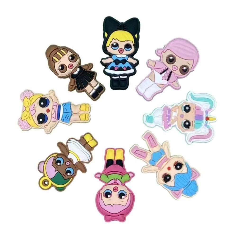 New surprise doll croc charms